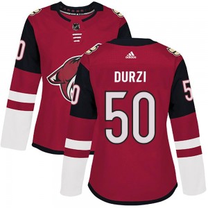 Women's Adidas Arizona Coyotes Sean Durzi Maroon Home Jersey - Authentic