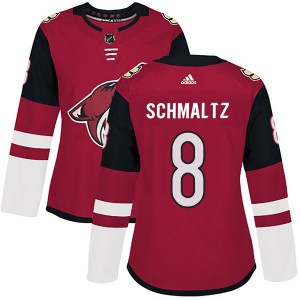 Women's Adidas Arizona Coyotes Nick Schmaltz Maroon Home Jersey - Authentic