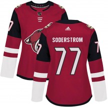 Women's Adidas Arizona Coyotes Victor Soderstrom Maroon Home Jersey - Authentic