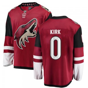 Men's Fanatics Branded Arizona Coyotes Liam Kirk Red Home Jersey - Breakaway