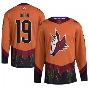 Youth Adidas Arizona Coyotes Shane Doan Orange Reverse Retro 2.0 Jersey - Authentic