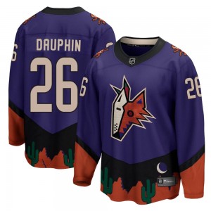 Youth Fanatics Branded Arizona Coyotes Laurent Dauphin Purple 2020/21 Special Edition Jersey - Breakaway