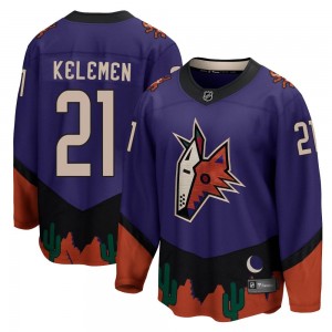 Youth Fanatics Branded Arizona Coyotes Milos Kelemen Purple 2020/21 Special Edition Jersey - Breakaway