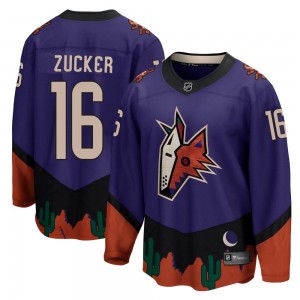 Youth Fanatics Branded Arizona Coyotes Jason Zucker Purple 2020/21 Special Edition Jersey - Breakaway