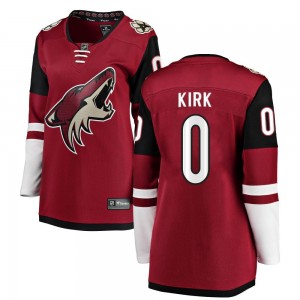 Women's Fanatics Branded Arizona Coyotes Liam Kirk Red Home Jersey - Breakaway