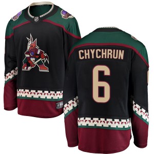 Youth Fanatics Branded Arizona Coyotes Jakob Chychrun Black Alternate Jersey - Breakaway