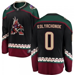 Youth Fanatics Branded Arizona Coyotes Vladislav Kolyachonok Black Alternate Jersey - Breakaway