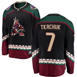Youth Fanatics Branded Arizona Coyotes Keith Tkachuk Black Alternate Jersey - Breakaway