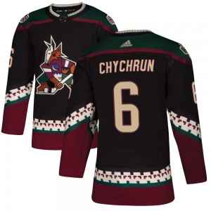 Women's Adidas Arizona Coyotes Jakob Chychrun Black Alternate Jersey - Authentic