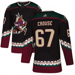 Women's Adidas Arizona Coyotes Lawson Crouse Black Alternate Jersey - Authentic