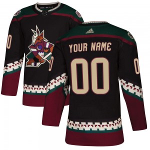 Women's Adidas Arizona Coyotes Custom Black Custom Alternate Jersey - Authentic