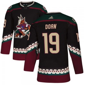 Women's Adidas Arizona Coyotes Shane Doan Black Alternate Jersey - Authentic