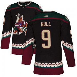 Women's Adidas Arizona Coyotes Bobby Hull Black Alternate Jersey - Authentic