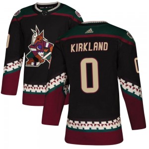 Women's Adidas Arizona Coyotes Justin Kirkland Black Alternate Jersey - Authentic
