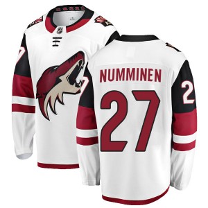Youth Fanatics Branded Arizona Coyotes Teppo Numminen White Away Jersey - Authentic