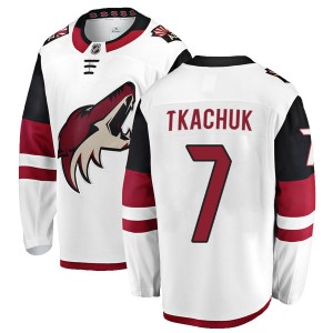 Youth Fanatics Branded Arizona Coyotes Keith Tkachuk White Away Jersey - Authentic