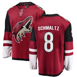 Youth Fanatics Branded Arizona Coyotes Nick Schmaltz Red Home Jersey - Breakaway